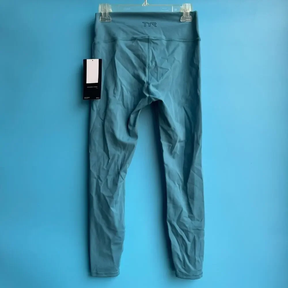 TYR Joule Elite™ Women's High-Rise 25" Leggings - Solid SZ L - Picture 4 of 7